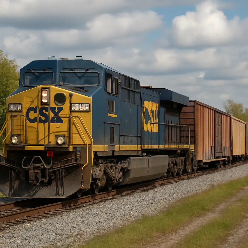 Historia firmy CSX Transportation – transport kolejowy