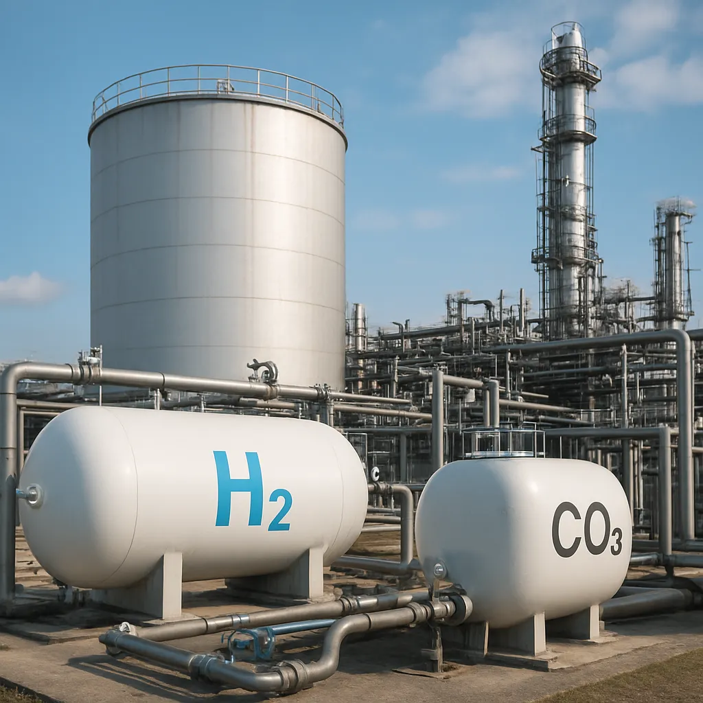 Wytwarzanie paliw płynnych z CO₂ i wodoru