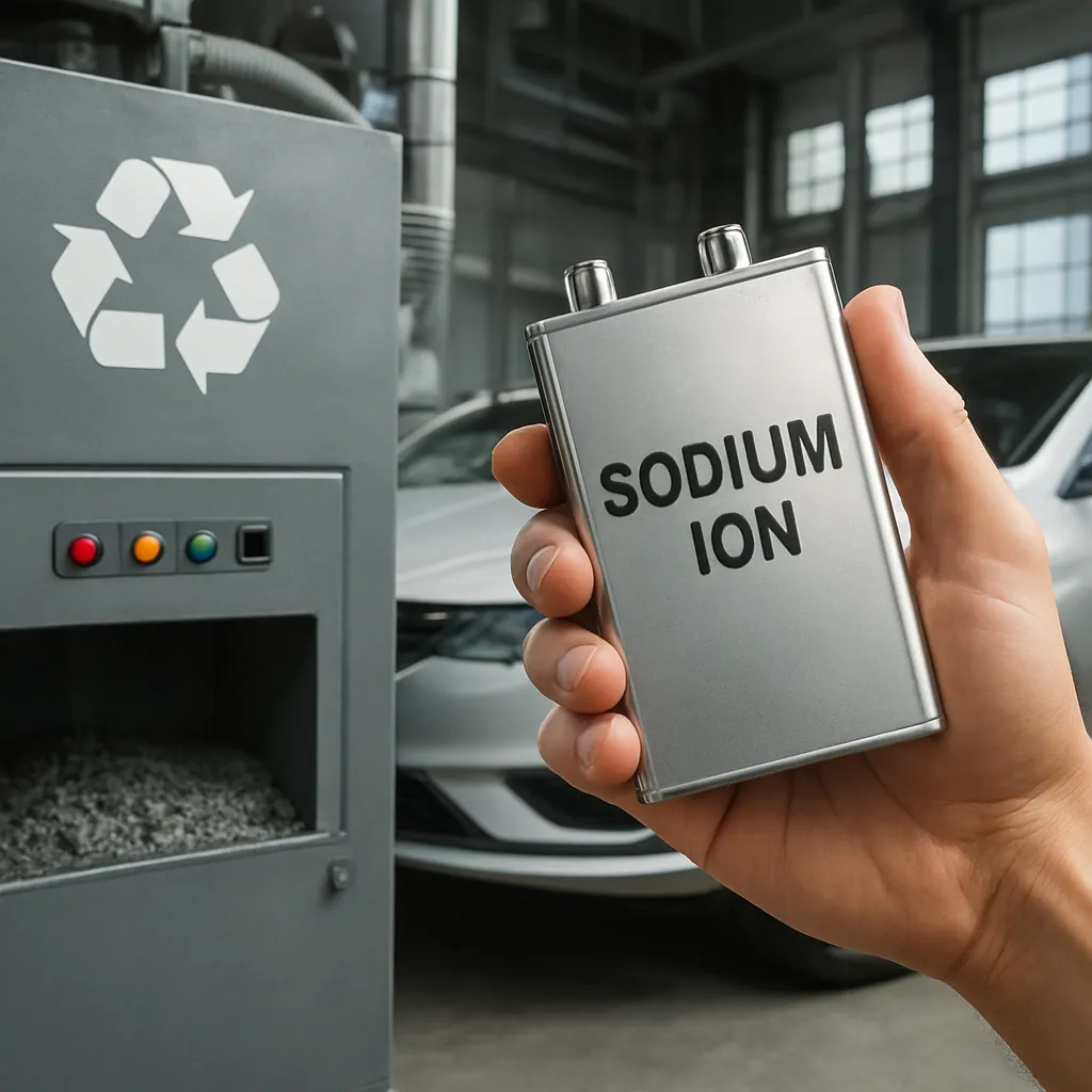 Rozwój technologii recyklingu baterii sodowych