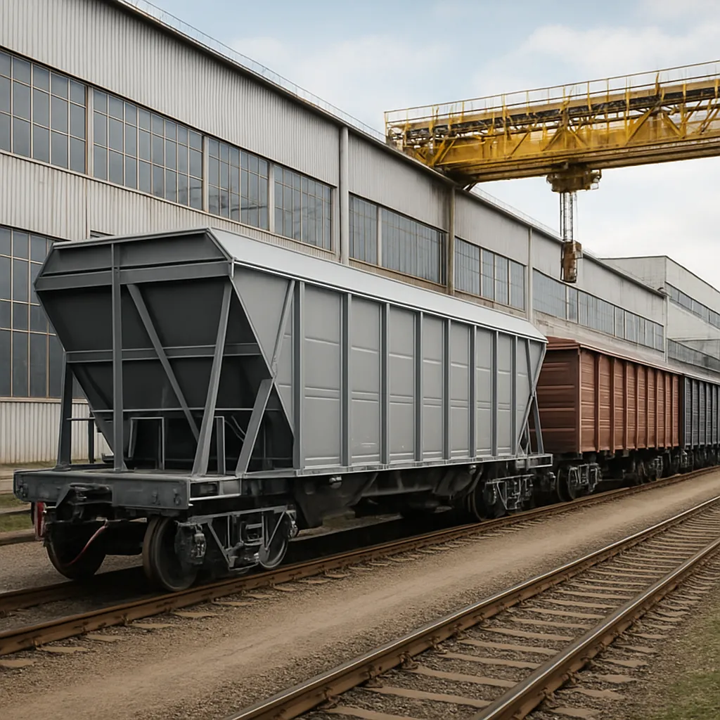 Największe zakłady produkcji wagonów towarowych
