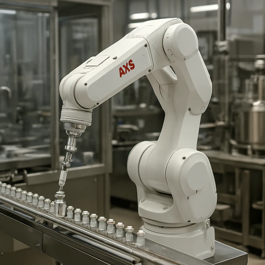 IRB 910INV – ABB – przemysł farmaceutyczny – robot