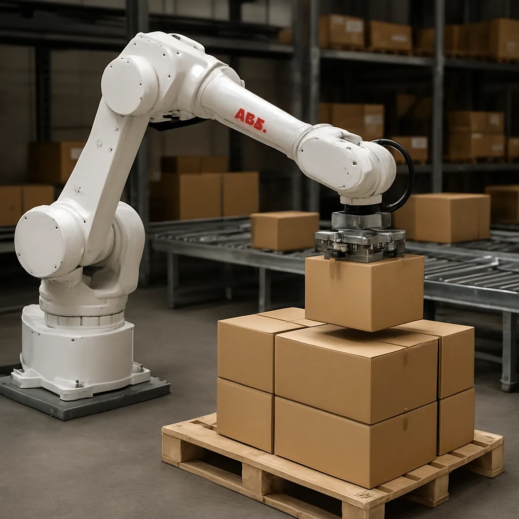 IRB 580 – ABB – przemysł paletyzacji – robot