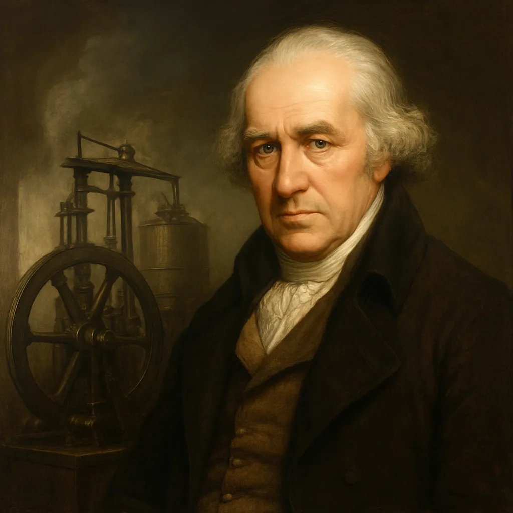 James Watt – maszyny parowe