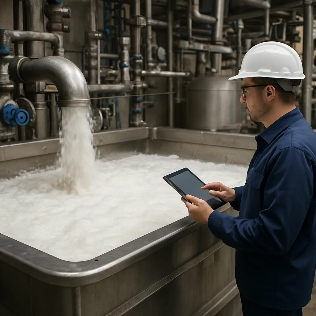 Technologie odbarwiania masy z makulatury