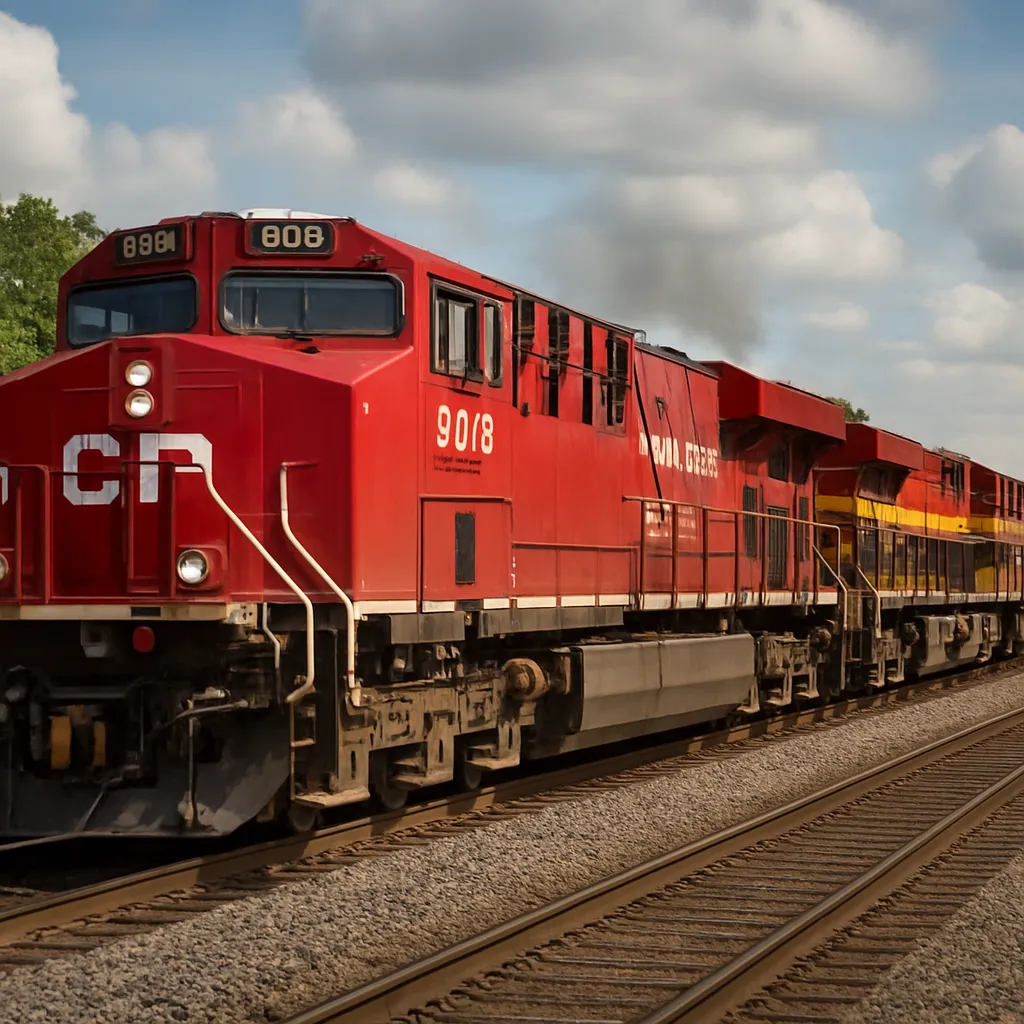 Historia firmy Canadian Pacific Kansas City – transport kolejowy