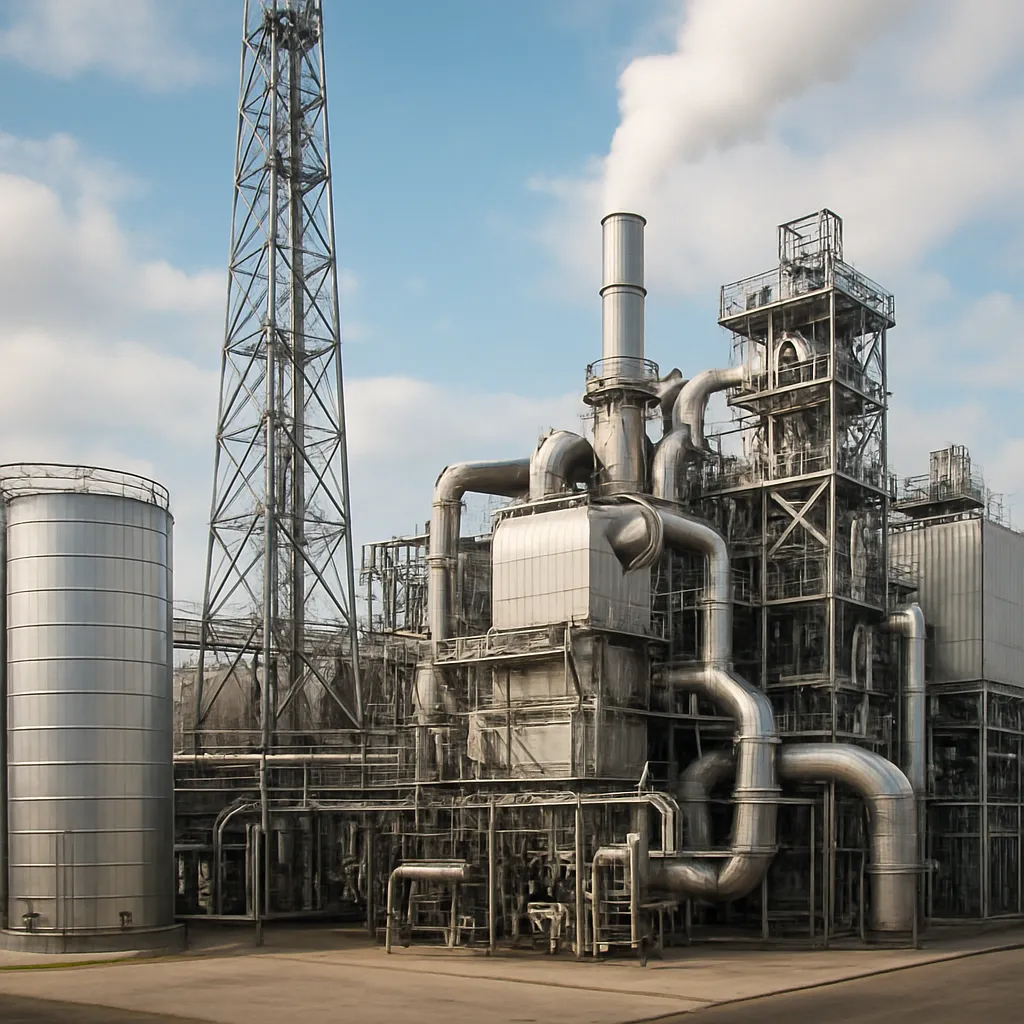 Przemysłowe instalacje kogeneracyjne na biomasę