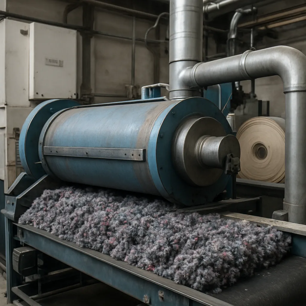 Urządzenia do rewitalizacji włókien z recyklingu